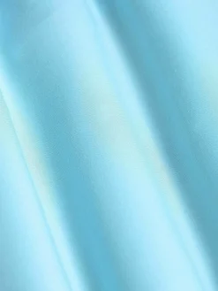 Wam Denim Overhemd Lange Mouwen<Metz Solid Turquoise Overhemd Lange Mouw