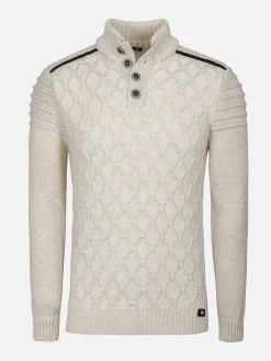 Wam Denim Truien<Minevre Pattern Beige Truien