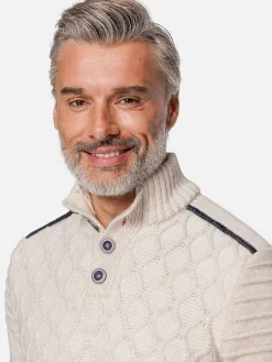 Wam Denim Truien<Minevre Pattern Beige Truien