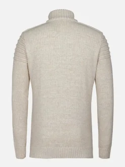 Wam Denim Minevre Pattern Beige Truien| Truien