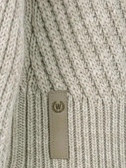 Wam Denim Minnesota Pattern Crew Neck Beige Truien| Truien