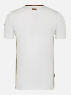 Wam Denim T-Shirts<Morpheus Slim Fit Stretched White T-Shirt
