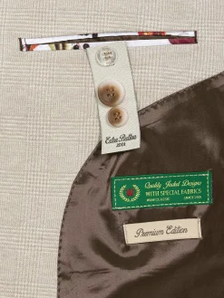 Wam Denim Colberts<Mustaine Glen Plaid Pattern Beige Colbert