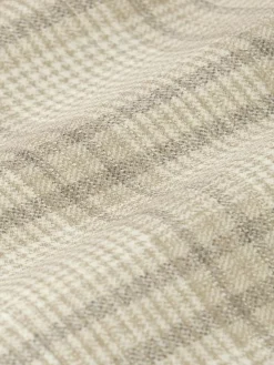 Wam Denim Nico Single Breasted Check Beige Colbert| Colberts