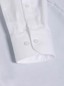 Wam Denim Overhemd 75613 Burgos White| Overhemd Lange Mouwen