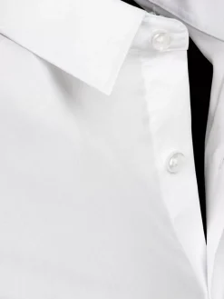 Wam Denim Overhemd 75647 Canico White| Overhemd Lange Mouwen