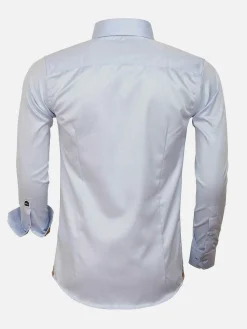 Wam Denim Overhemd Lange Mouwen<Overhemd 75428 Roma Light Blue