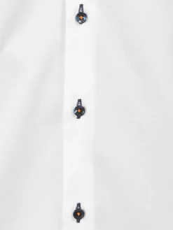 Wam Denim Overhemd 75488 Todi White| Overhemd Lange Mouwen