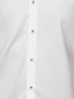 Wam Denim Overhemd 75541 Torino White| Overhemd Lange Mouwen