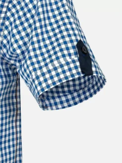 Wam Denim Overhemd Korte Mouw 75783 Hugo R.Blue| Overhemd Korte Mouwen