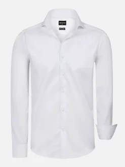 Wam Denim Overhemd Lange Mouwen<Overhemd Lang Mouw 75665 Harvey Specter White