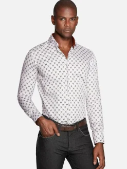 Wam Denim Overhemd Lange Mouwen<Overhemd Lange Mouw 75705 Antoon White