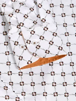 Wam Denim Overhemd Lange Mouw 75705 Antoon White| Overhemd Lange Mouwen