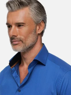 Wam Denim Overhemd Lange Mouw 75656 Beaufort Relly Blue| Overhemd Lange Mouwen