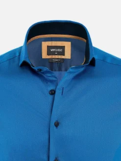 Wam Denim Overhemd Lange Mouw 75656 Beaufort Relly Blue| Overhemd Lange Mouwen