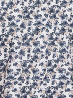 Wam Denim Overhemd Lange Mouw 57000 Blue Anthracite| Overhemd Lange Mouwen