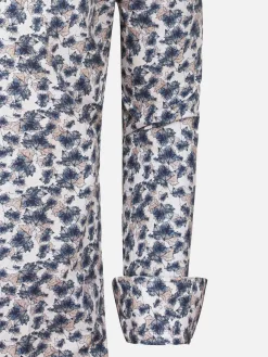 Wam Denim Overhemd Lange Mouw 57000 Blue Anthracite| Overhemd Lange Mouwen