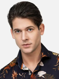 Wam Denim Overhemd Lange Mouw 75671 Boaz Black| Overhemd Lange Mouwen