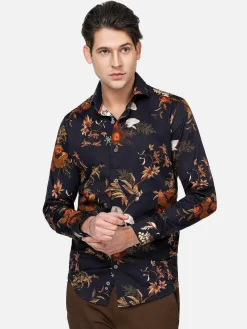 Wam Denim Overhemd Lange Mouw 75671 Boaz Black| Overhemd Lange Mouwen