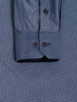 Wam Denim Overhemd Lange Mouwen<Overhemd Lange Mouw 59018 Braxton Navy