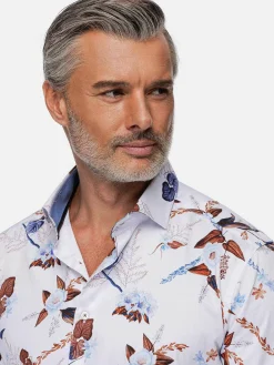 Wam Denim Overhemd Lange Mouwen<Overhemd Lange Mouw 75735 Camburn White