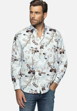 Wam Denim Overhemd Lange Mouwen<Overhemd Lange Mouw 59013 Clavant White