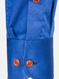 Wam Denim Overhemd Lange Mouw 75666 Clay Light Navy| Overhemd Lange Mouwen