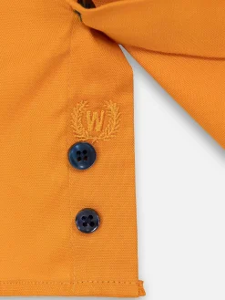 Wam Denim Overhemd Lange Mouwen<Overhemd Lange Mouw 75698 Cruise Orange