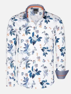 Wam Denim Overhemd Lange Mouw 75670 Evander White| Overhemd Lange Mouwen