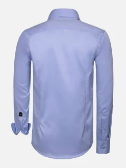 Wam Denim Overhemd Lange Mouwen<Overhemd Lange Mouw 75665 Harvery Specter Light Blue