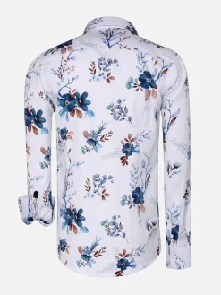 Wam Denim Overhemd Lange Mouwen<Overhemd Lange Mouw 75701 Herbeumont White