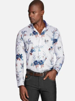 Wam Denim Overhemd Lange Mouwen<Overhemd Lange Mouw 75701 Herbeumont White