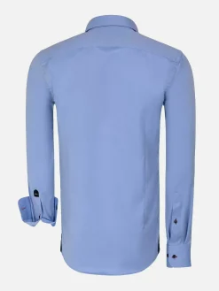 Wam Denim Overhemd Lange Mouw 75699 Karls Light Blue| Overhemd Lange Mouwen