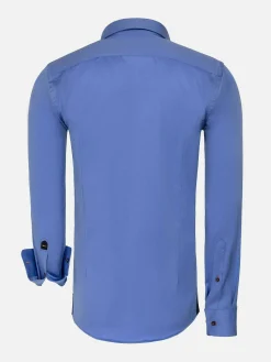 Wam Denim Overhemd Lange Mouw 75699 Karls Blue| Overhemd Lange Mouwen