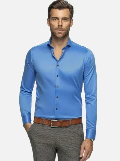 Wam Denim Overhemd Lange Mouw 75699 Karls Blue| Overhemd Lange Mouwen