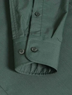 Wam Denim Overhemd Lange Mouw 85296 Leira Dark Green| Overhemd Lange Mouwen