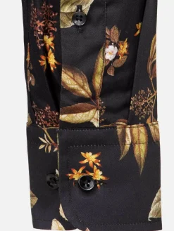 Wam Denim Overhemd Lange Mouw 75657 Mayrhofen Black| Overhemd Lange Mouwen