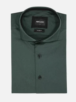 Wam Denim Overhemd Lange Mouw 75716 Morebo Green| Overhemd Lange Mouwen