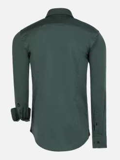 Wam Denim Overhemd Lange Mouw 75716 Morebo Green| Overhemd Lange Mouwen