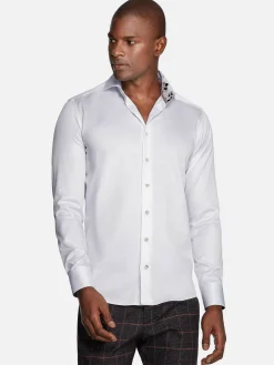 Wam Denim Overhemd Lange Mouw 75679 Pavel White| Overhemd Lange Mouwen