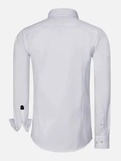 Wam Denim Overhemd Lange Mouw 75679 Pavel White| Overhemd Lange Mouwen