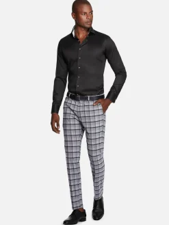 Wam Denim Overhemd Lange Mouw 75679 Pavel Black| Overhemd Lange Mouwen