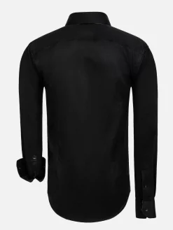 Wam Denim Overhemd Lange Mouwen<Overhemd Lange Mouw 75720 Perth Black