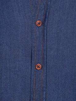 Wam Denim Overhemd Lange Mouwen<Overhemd Lange Mouw 75664 Potamos Navy