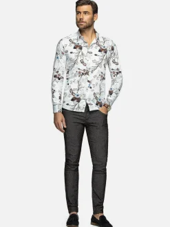 Wam Denim Overhemd Lange Mouwen<Overhemd Lange Mouw 75693 Rennes