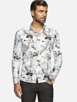 Wam Denim Overhemd Lange Mouw 75693 Rennes| Overhemd Lange Mouwen