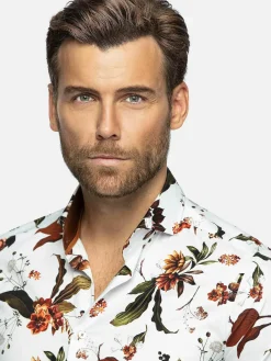 Wam Denim Overhemd Lange Mouw 75714 Santana White| Overhemd Lange Mouwen