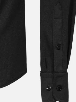 Wam Denim Overhemd Lange Mouw 75660 Sella Black| Overhemd Lange Mouwen