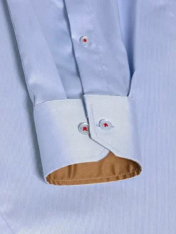 Wam Denim Overhemd Lange Mouwen<Overhemd Lange Mouw 75719 Victoria Light Blue