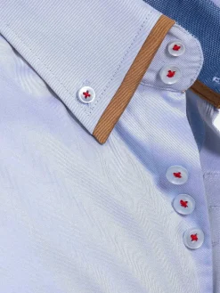 Wam Denim Overhemd Lange Mouw 75719 Victoria Light Blue| Overhemd Lange Mouwen